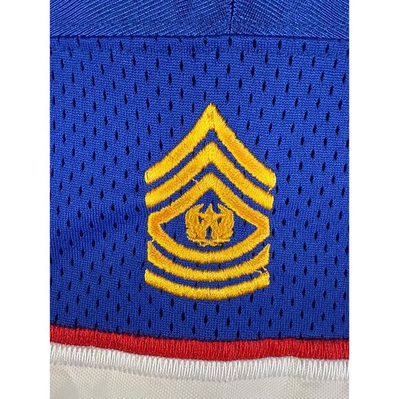 Battlefield Collection Football Jersey Ft Bliss Stay Army RWB #7 Stitched Large - Picture 4 of 14